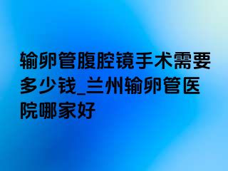 输卵管腹腔镜手术需要多少钱_兰州输卵管医院哪家好